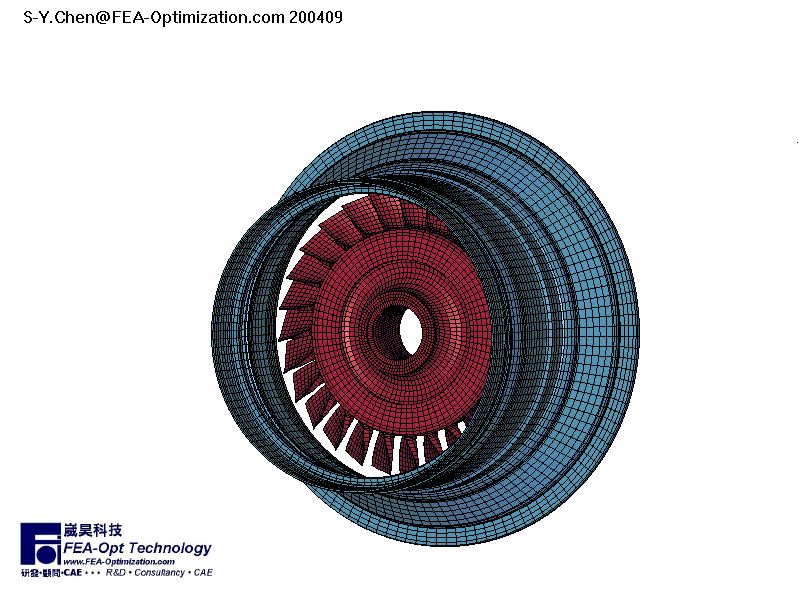 Gas Turbine Hub Burst